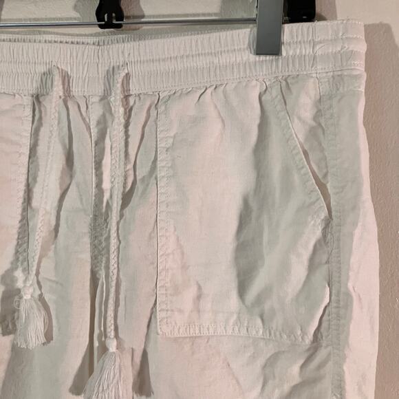 Sonoma Goods For Life White Jogger‎ Pants with Drawstring - Picture 4 of 4